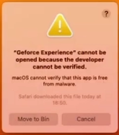 Bgx Mac Error