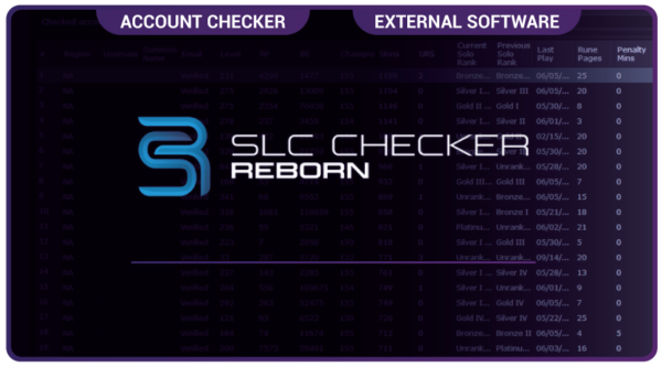SLC - Accounts Checker